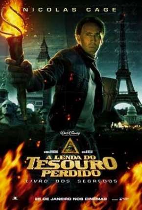 A Lenda do Tesouro Perdido - Livro dos Segredos - DVD-R Torrent Download